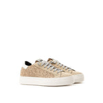 P448 Beige Leather Sneaker P-8027672-EU36/US6