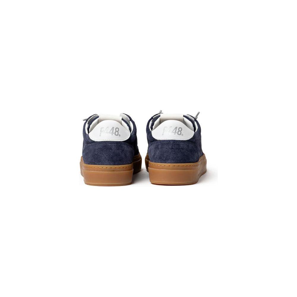P448 Blue Leather Sneaker P448 Dim Gray