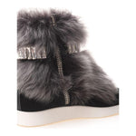 Giuseppe Zanotti Black Neoprene Sneaker GI-5125676-EU36.5/US6.5
