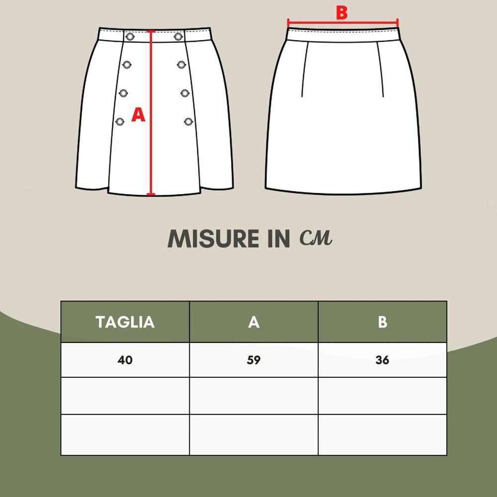 Lardini Gray Wool Midi Skirt