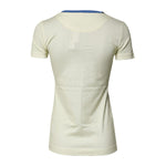 Dolce & Gabbana Light Yellow Cotton Short Sleeve T-shirt TSH87154-36