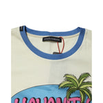 Dolce & Gabbana Light Yellow Cotton Short Sleeve T-shirt TSH87154-36