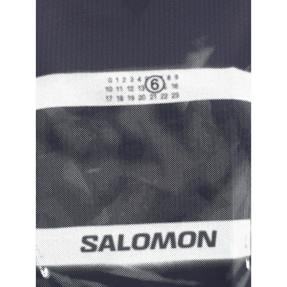 MM6 X Salomon Tank Top with logos, sporty stylish design perfect for casual looks with modern and functional appeal.