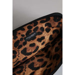Dolce & Gabbana Blue DG Logo Print Clutch Zip Borse Pouch Bag BAG4604