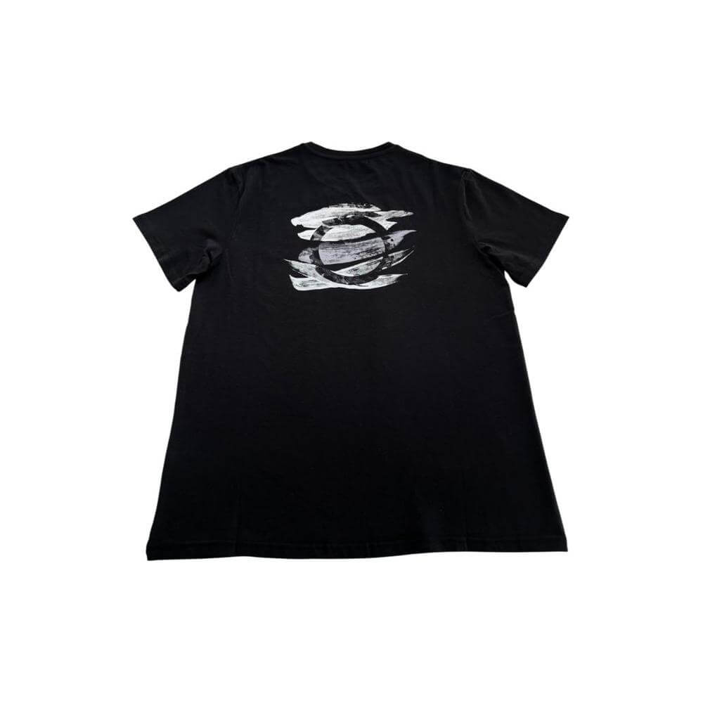 Trussardi Beachwear Black Cotton Men's T-Shirt