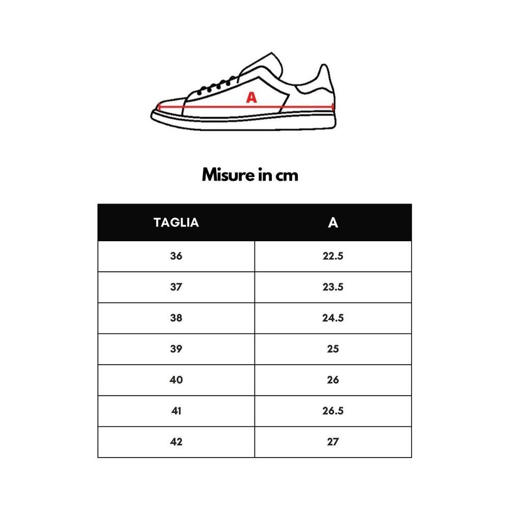 P448 White Leather Sneaker P448 Black