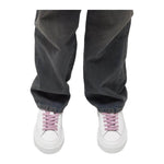 D.A.T.E Beige Leather Sneaker DA-15205-IT38|XS