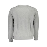 North Sails Gray Cotton Men Sweater NO-16230-L
