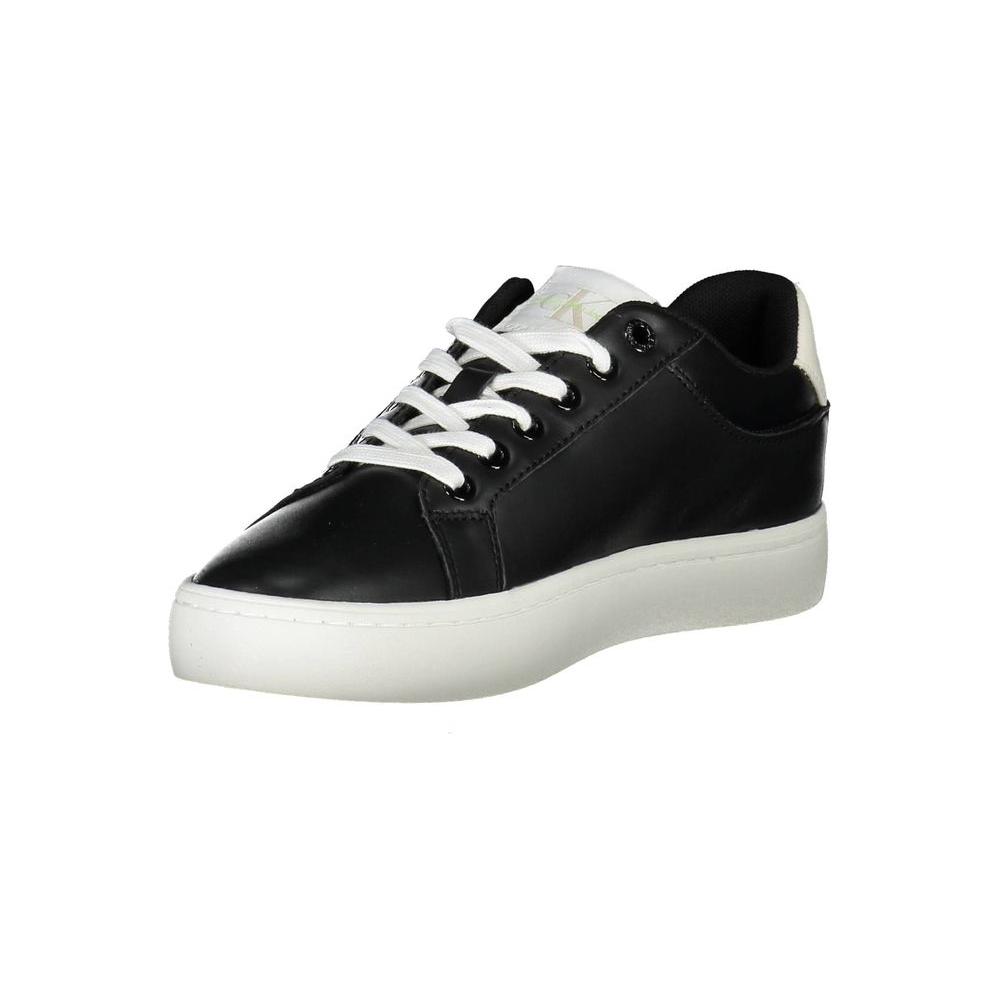 Calvin Klein Black Polyester Women Sneaker Calvin Klein Black