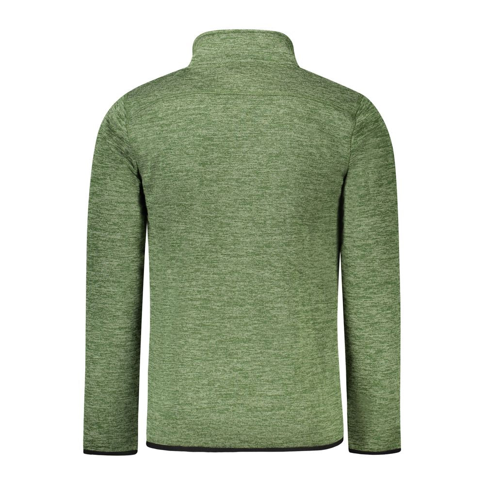 Green Norway 1963 polyester men's jacket with fleece lining, showcasing a timeless design and comfortable fit.