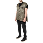 Dolce & Gabbana Brown Logo Plaque Quilted Vest Jacket JKT3783-52