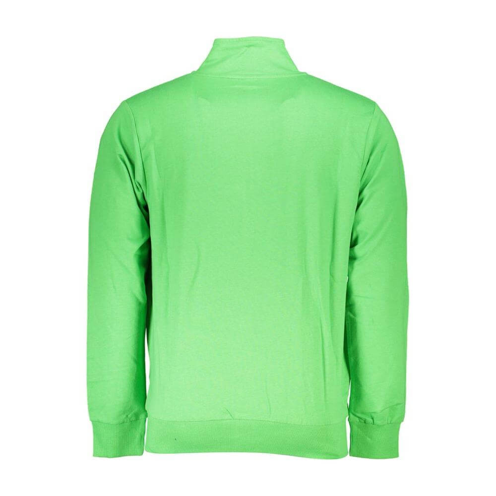 U.S. Grand Polo Green Cotton Men Sweater U.S. Grand Polo Light Green