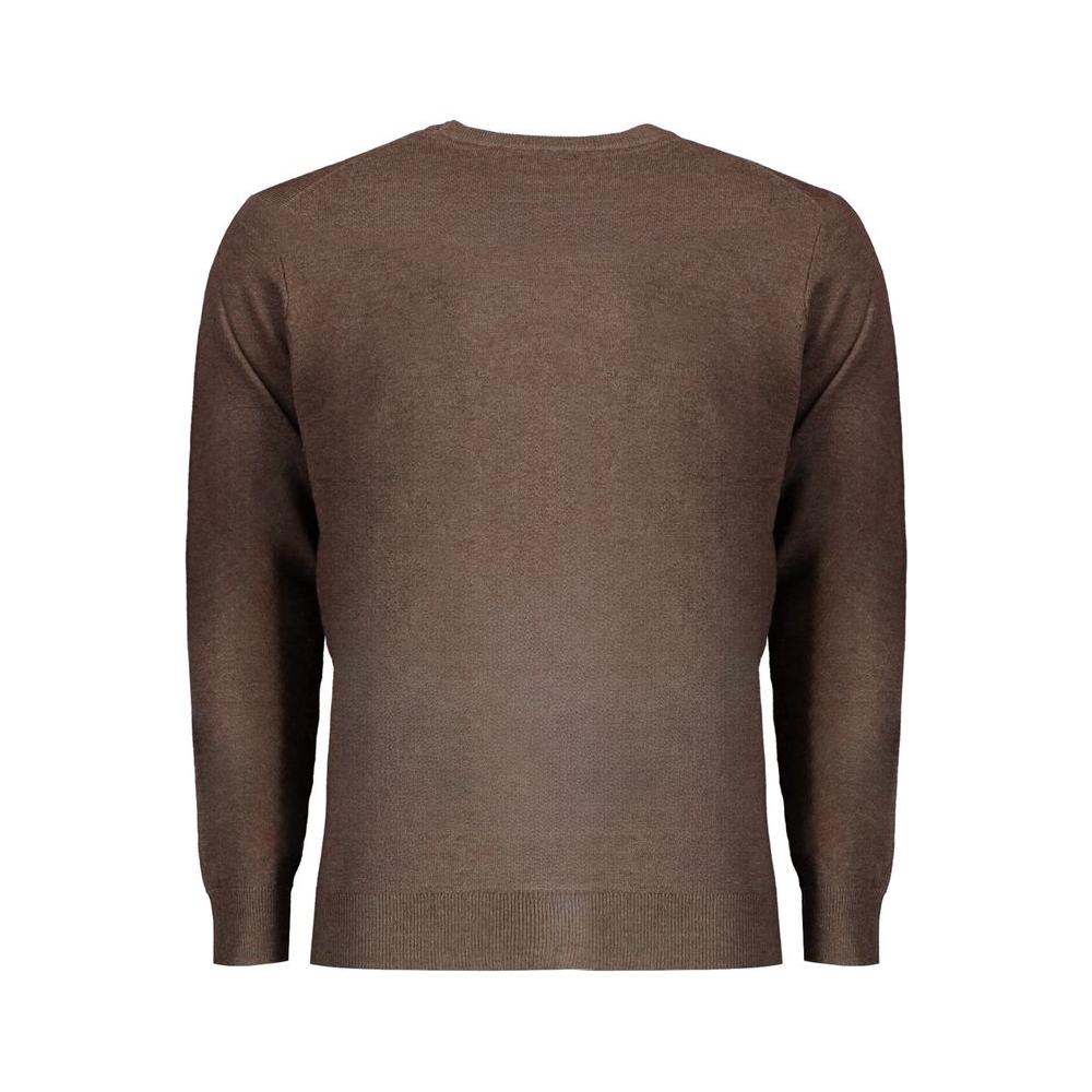 Norway 1963 Brown Wool Men Sweater Norway 1963 Dark Olive Green