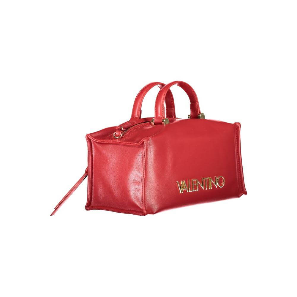 Valentino Bags Red Polyethylene Women Handbag with Double Handles