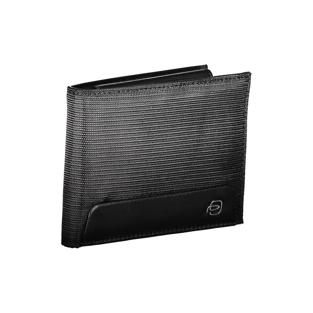 Piquadro Sophisticated Bi-Fold RFID-Safe Wallet Piquadro Black