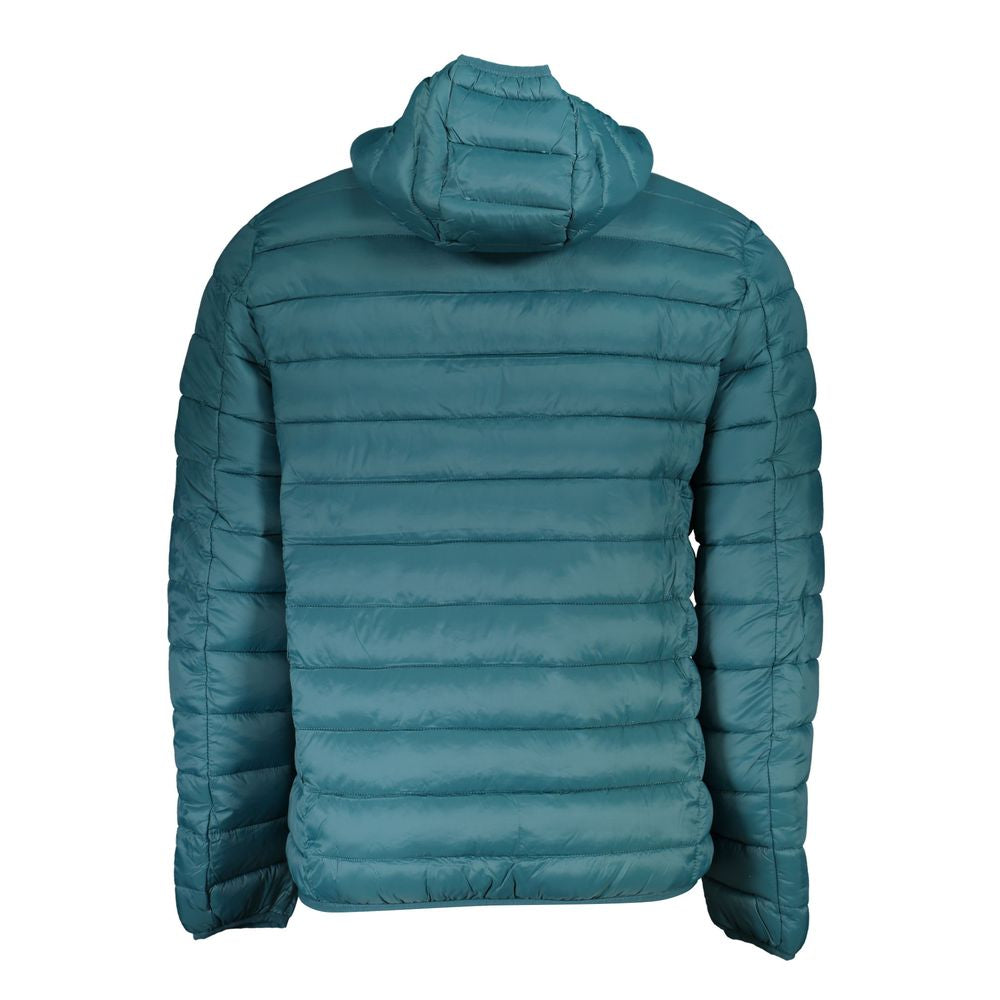 Elegant green hooded jacket with multiple pockets, showcasing durable stitching and quilted design from Norway 1963.
