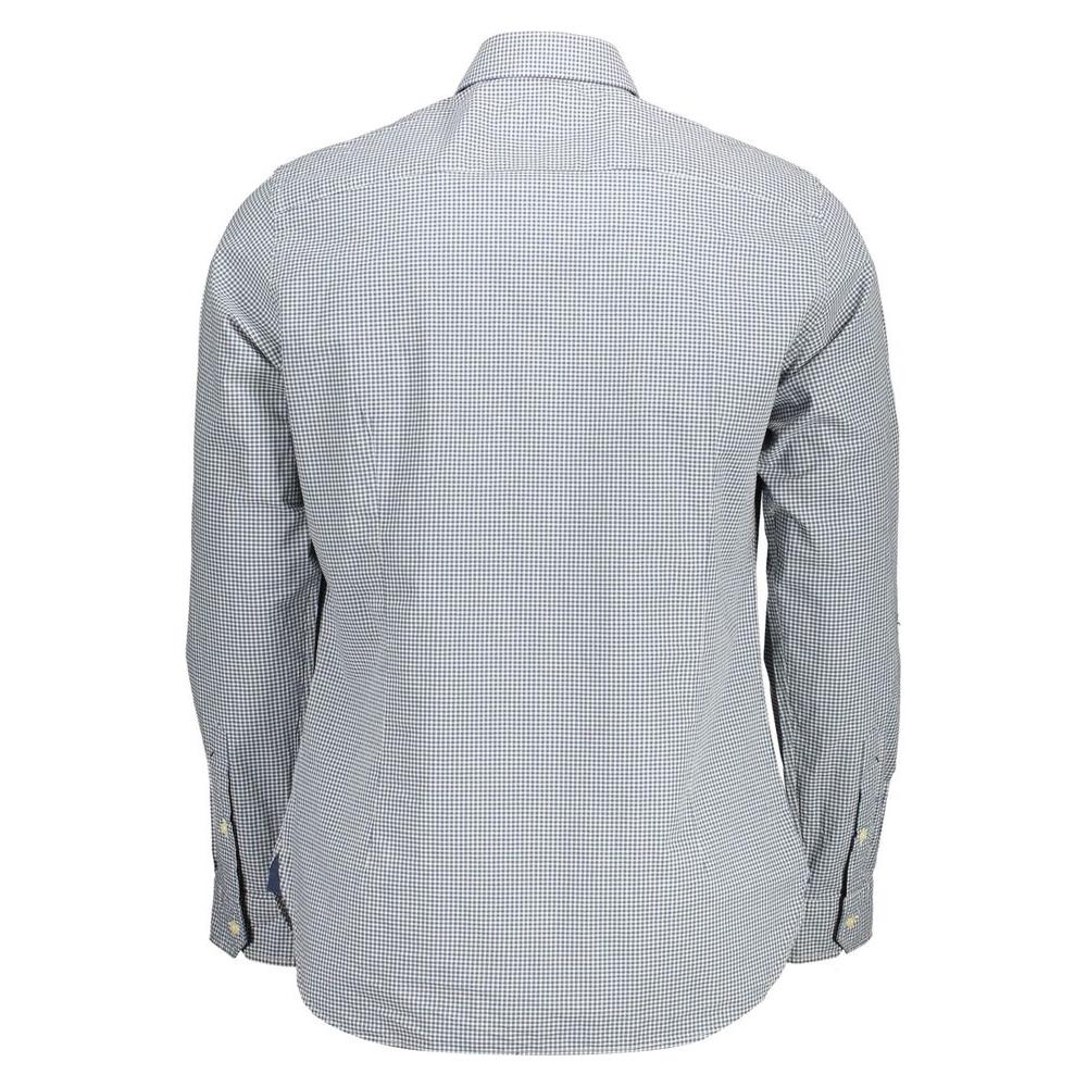 U.S. POLO ASSN. Light Blue Cotton Men Shirt