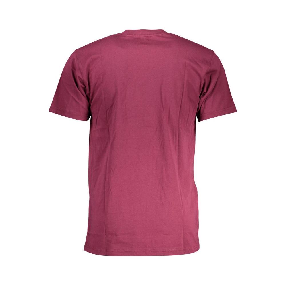 Vans Purple Cotton Men T-Shirt