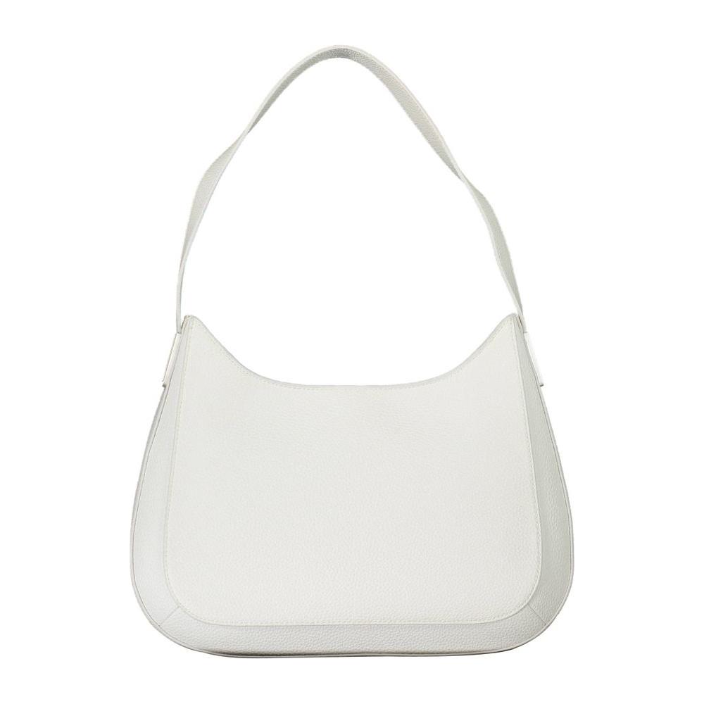 Calvin Klein White Polyester Women Handbag