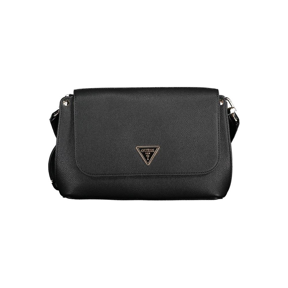 Guess Jeans Black Polyethylene Handbag