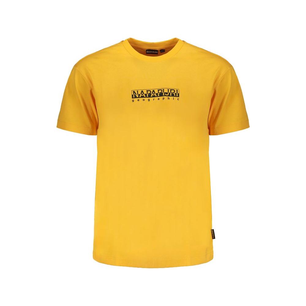 Napapijri Orange Cotton T-Shirt