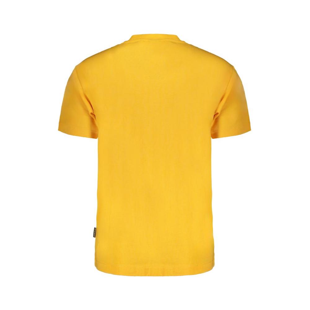 Napapijri Orange Cotton T-Shirt