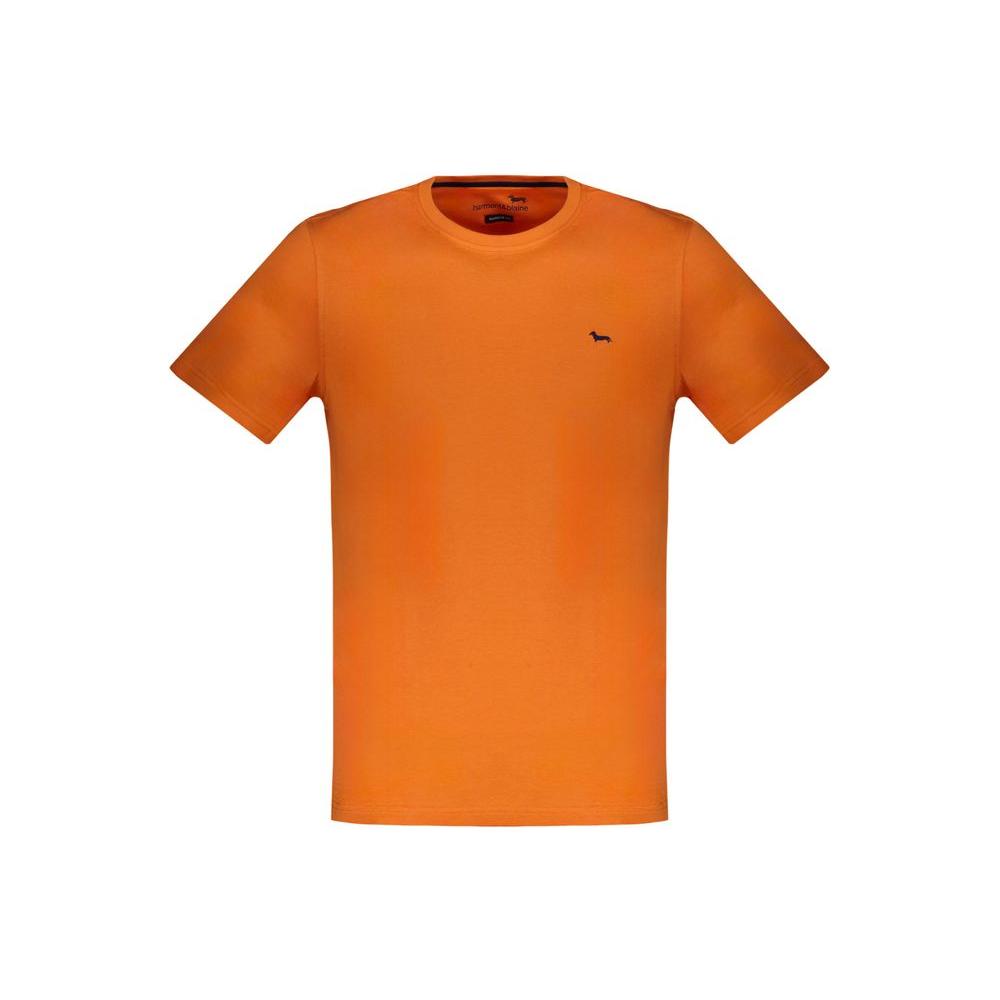 Harmont & Blaine Orange Cotton T-Shirt