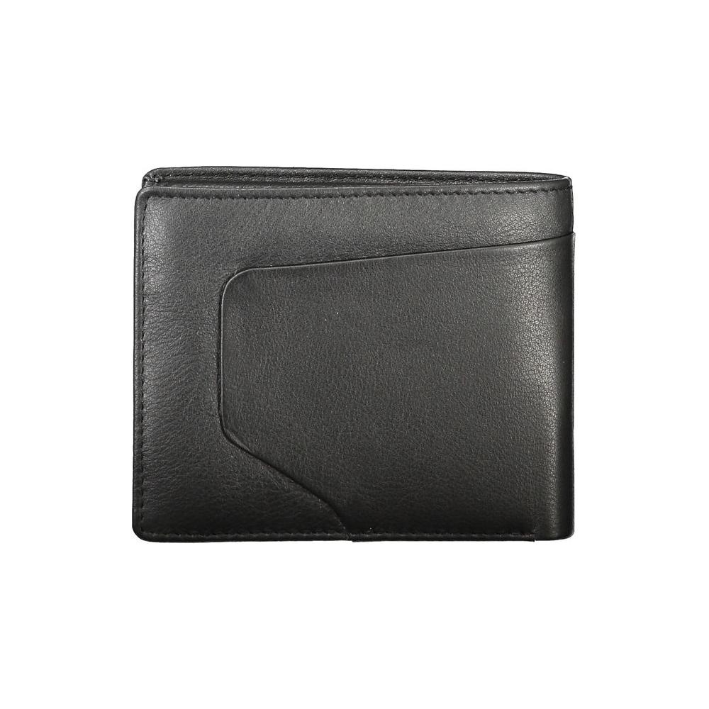 Piquadro Black Leather Men Wallet