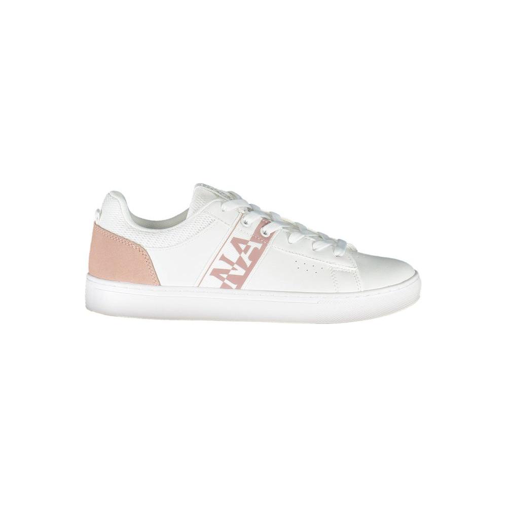Napapijri White Leather Women Sneaker