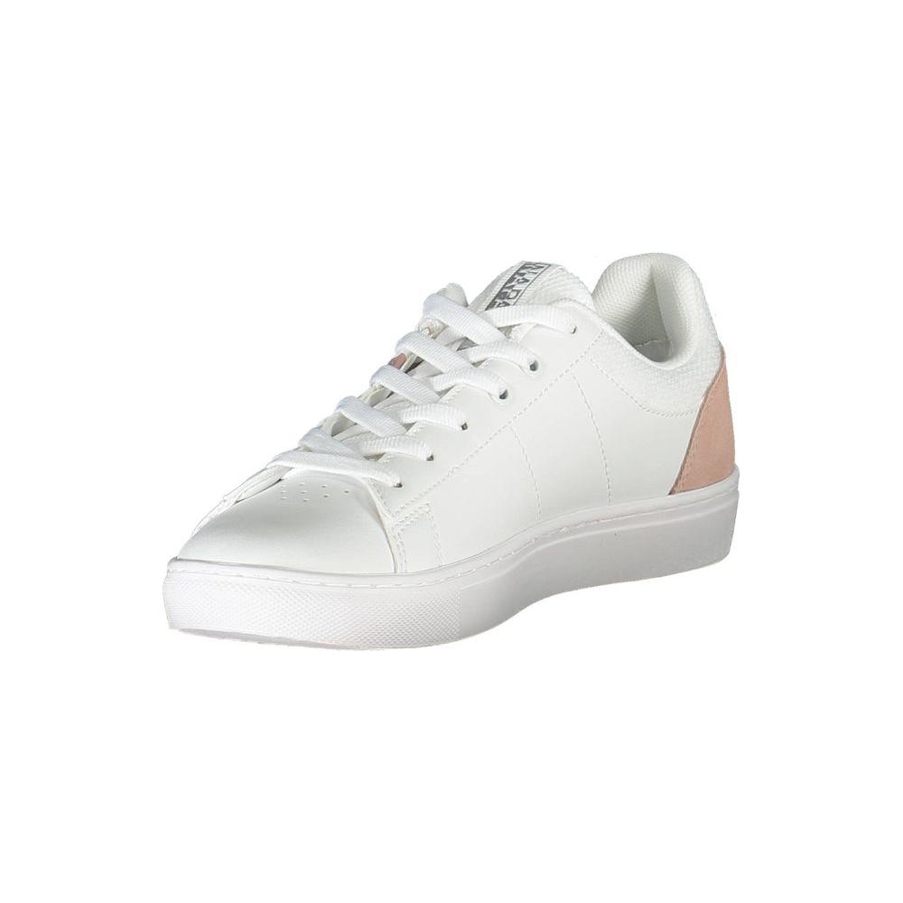Napapijri White Leather Women Sneaker