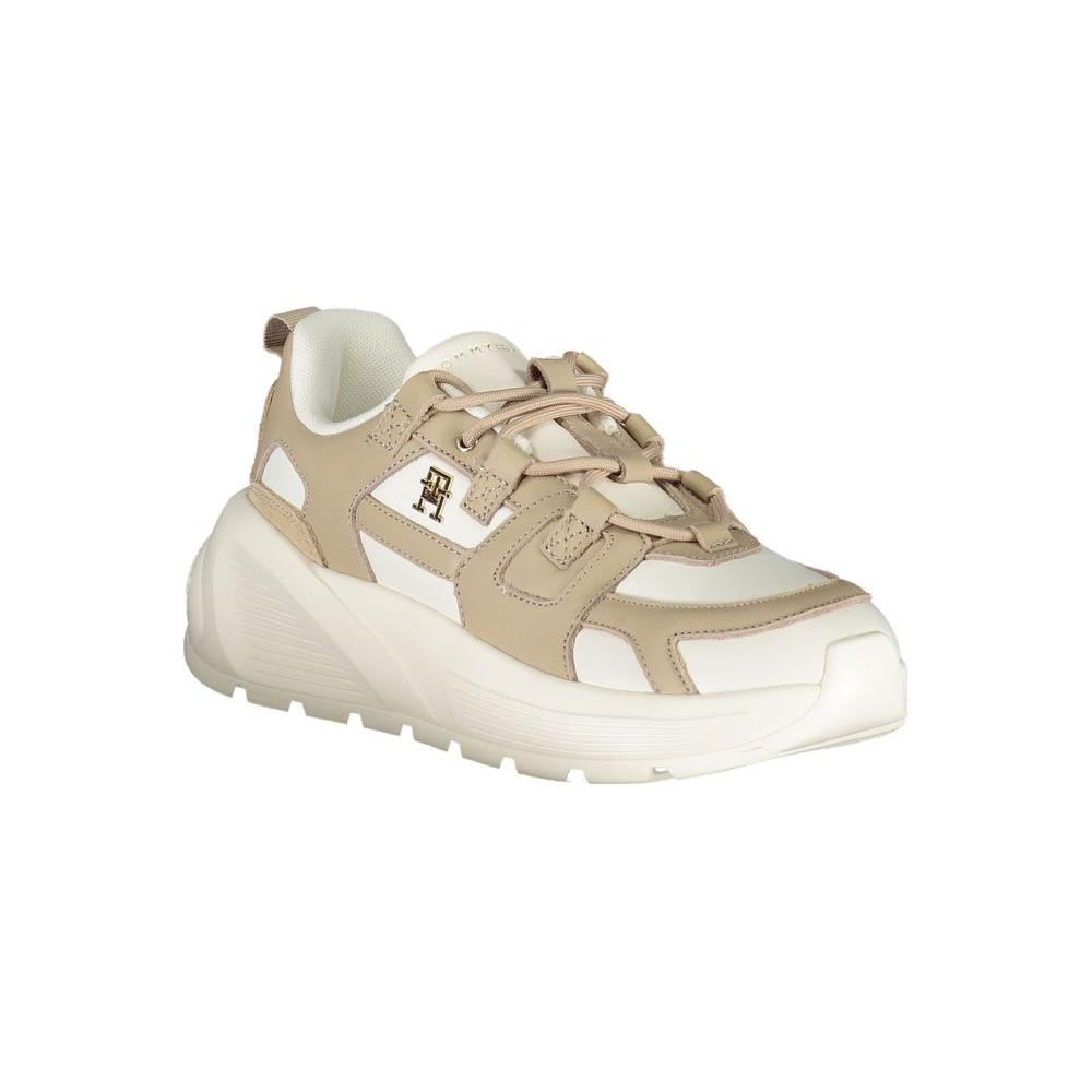 Tommy Hilfiger White Polyethylene Women Sneaker
