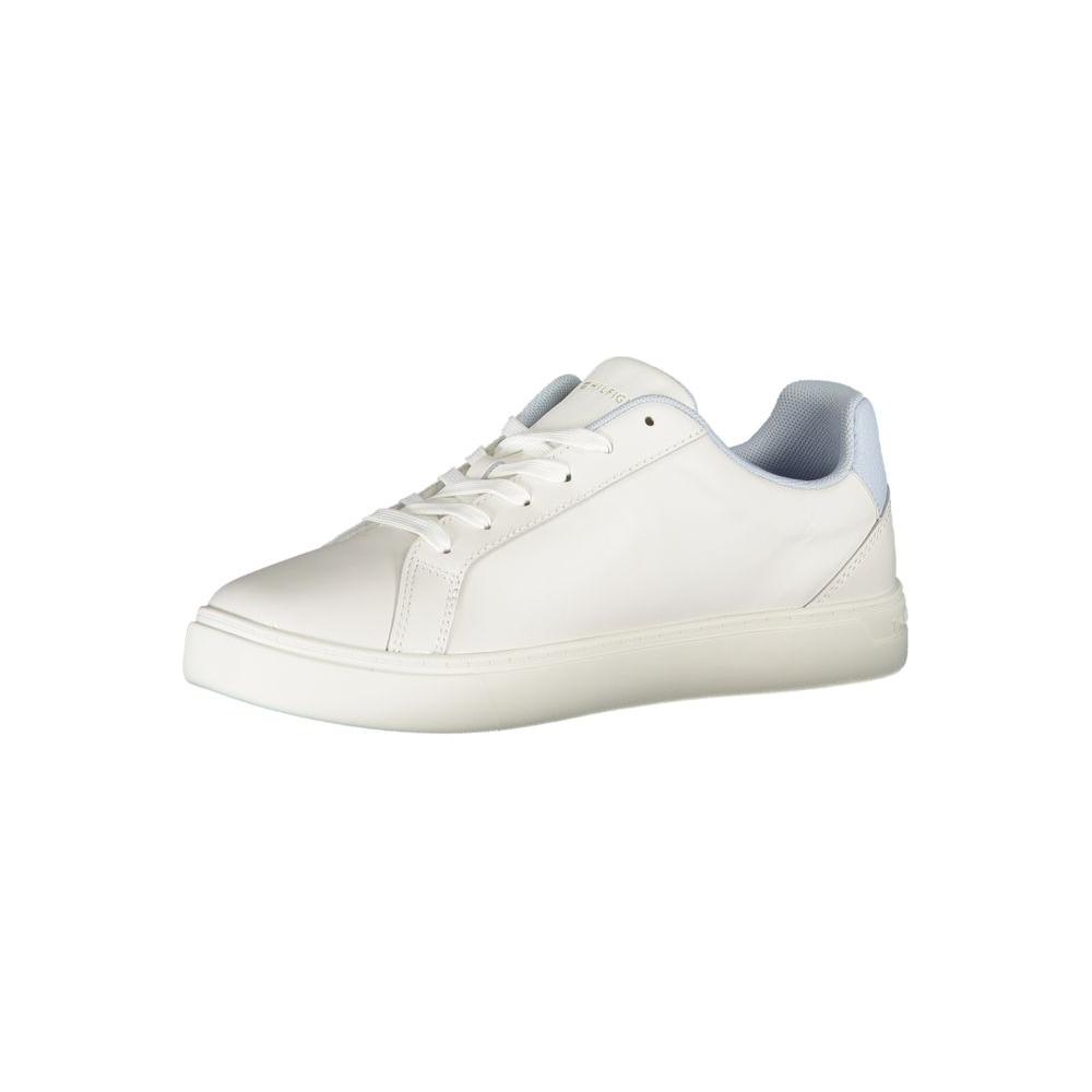 Tommy Hilfiger White Polyester Sneaker