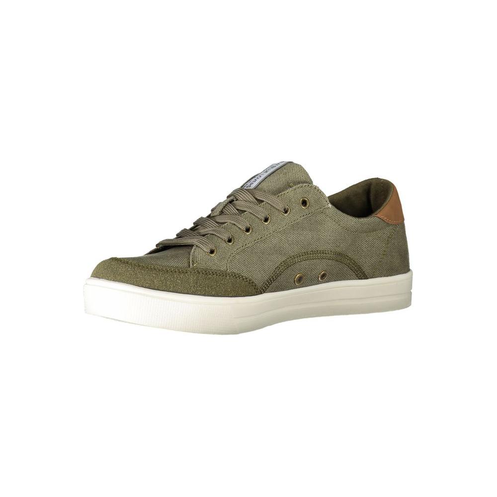 Carrera Green Polyester Sneaker