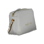 Mario Valentino Gray Polyethylene Women Handbag