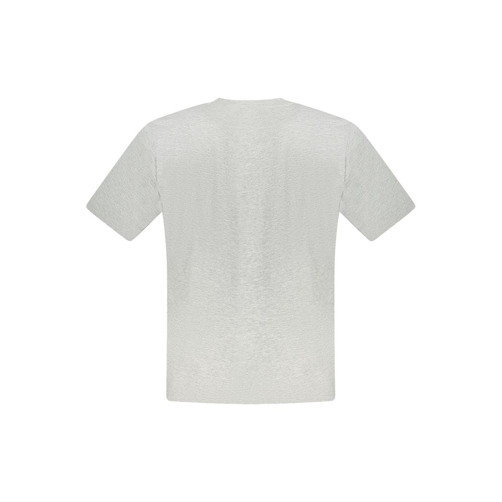 North Sails Gray Cotton Men T-Shirt NO-33770-S