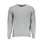 North Sails Gray Wool Men Sweater NO-1442-3XL