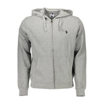 U.S. POLO ASSN. Gray Cotton Men Sweater US-9351-XXL