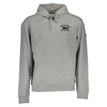 North Sails Gray Cotton Men Sweater NO-16044-XXL