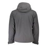 Napapijri Gray Polyamide Men Jacket NA-21696-XS