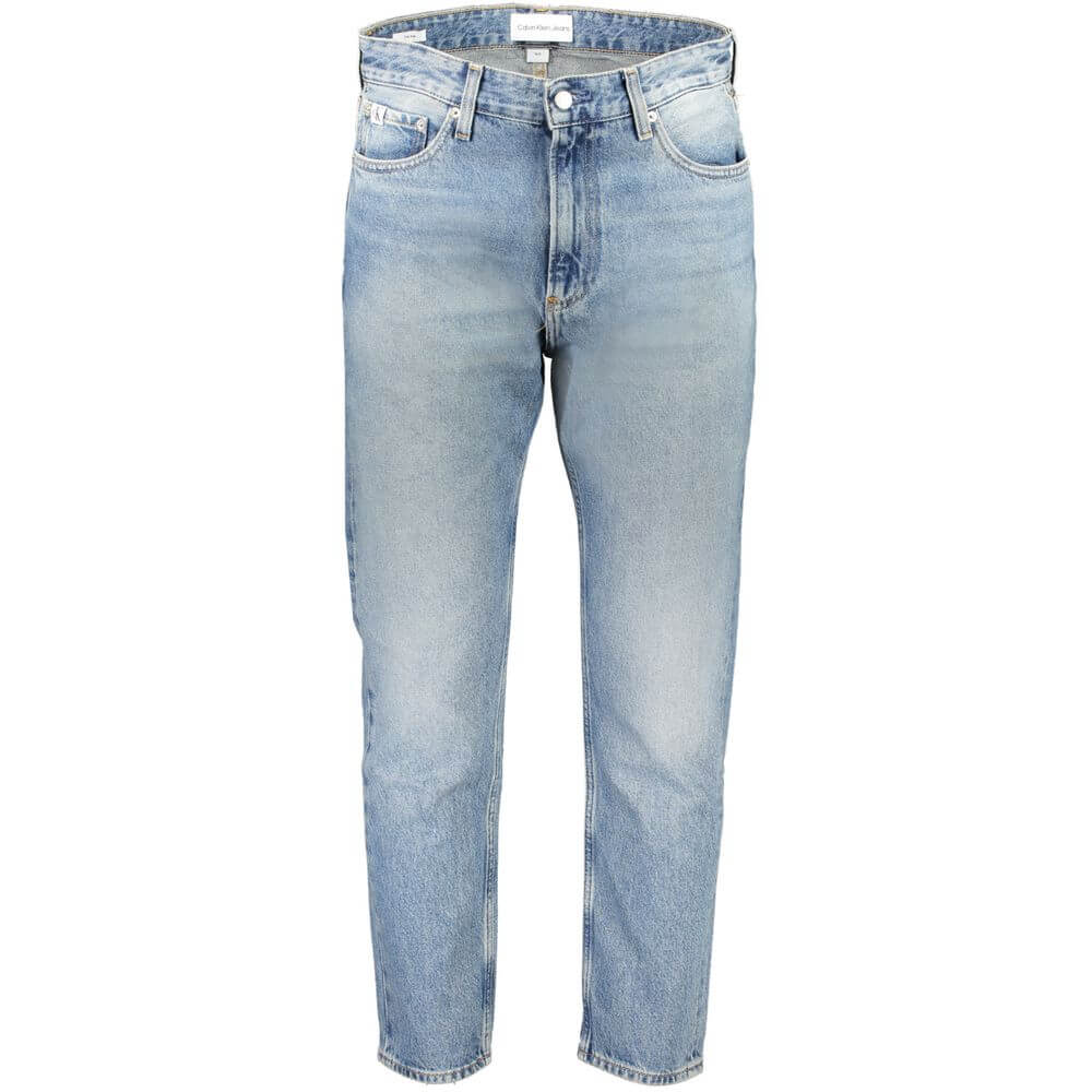 Calvin Klein Blue Cotton Men Jeans