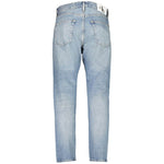 Calvin Klein Blue Cotton Men Jeans