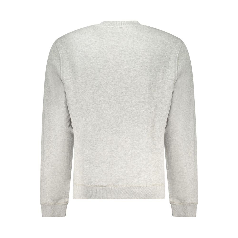 Napapijri Gray Cotton Sweater NA-32128-XXL