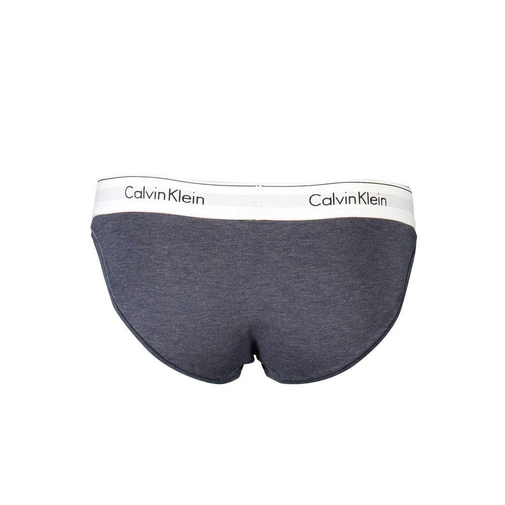 Calvin Klein Blue Cotton Women Brief CA-19135-L