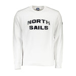 North Sails White Cotton Men's Sweater