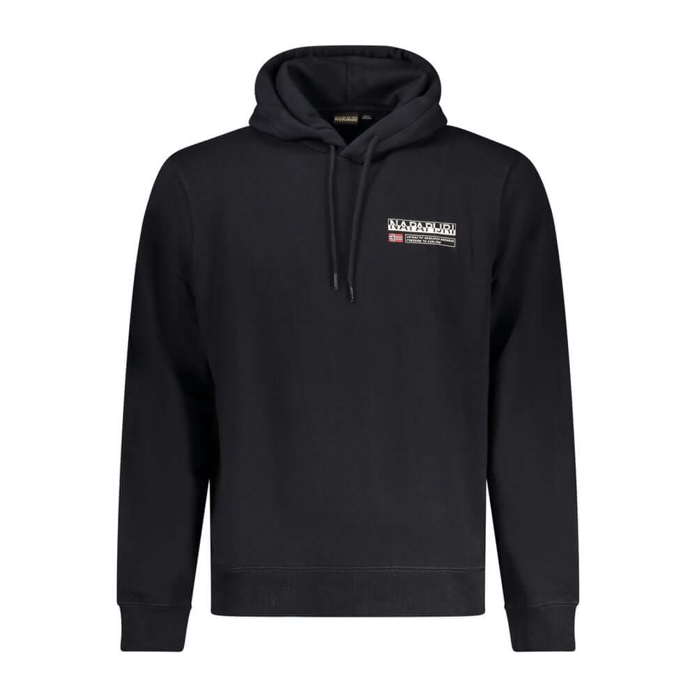 Napapijri Black Cotton Men Sweater