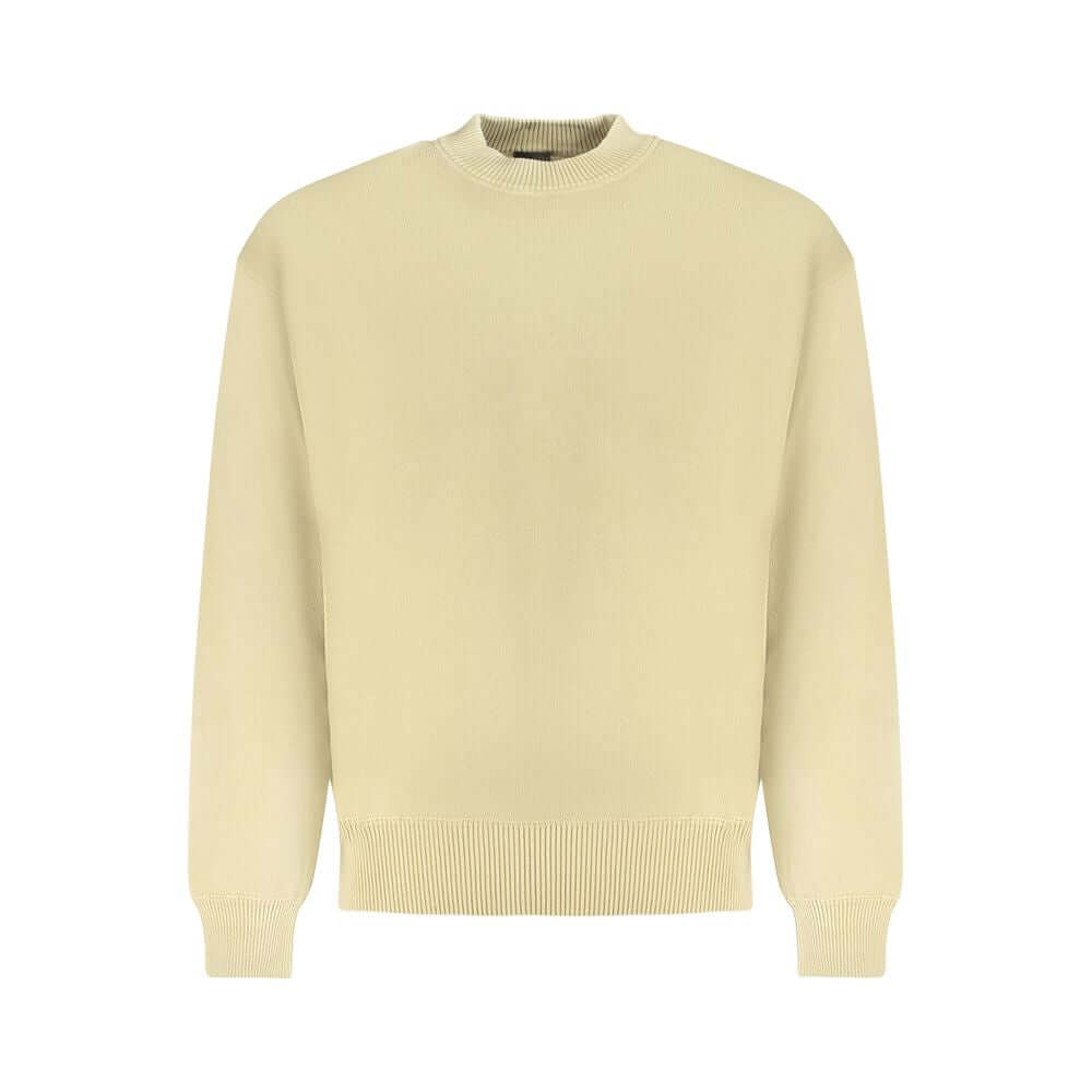 Hugo Boss Beige Cotton Men Sweater