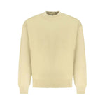Hugo Boss Beige Cotton Men Sweater