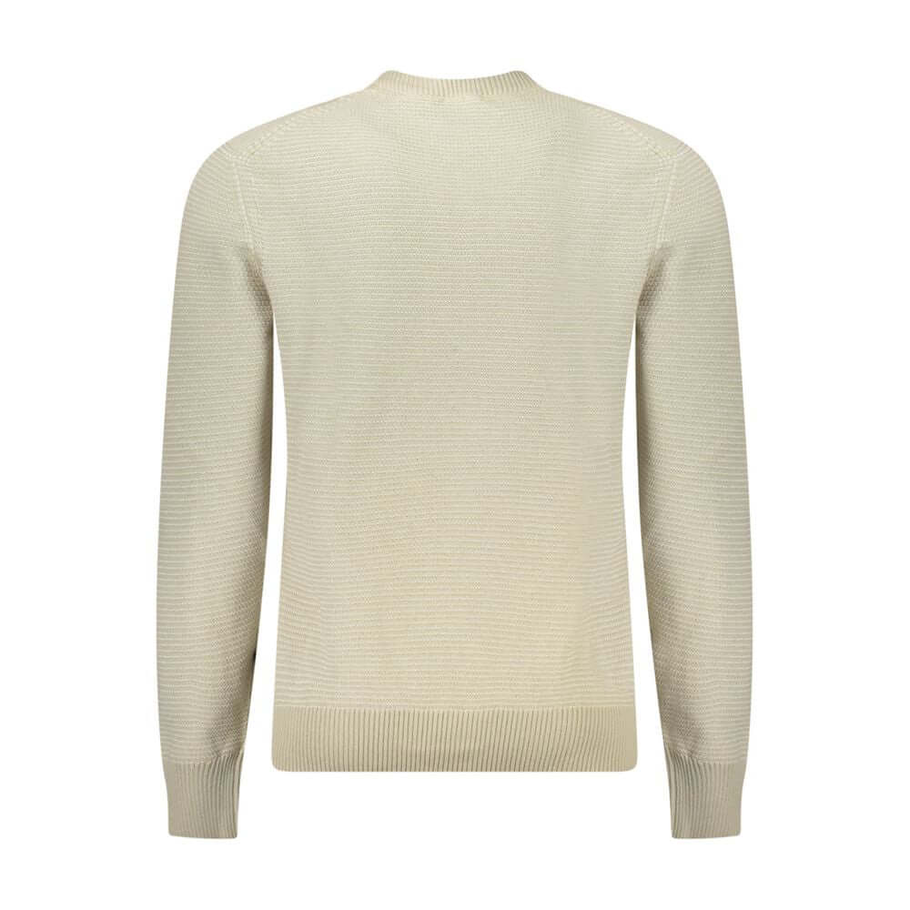 Hugo Boss Beige Cotton Men Sweater