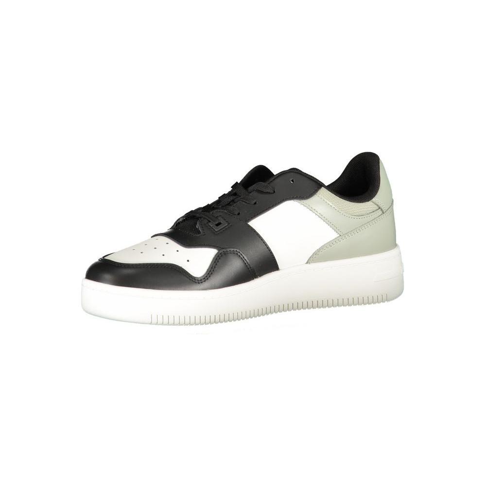 Tommy Hilfiger Black Polyester Sneaker TO-29015-EU40/US7