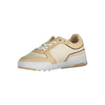 Tommy Hilfiger Beige Leather Women Sneaker TO-14585-EU40/US10